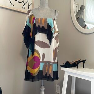 Nicole Miller studio silk dress